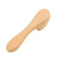 mini brosse faciale en bois de cheveux de haute qualité